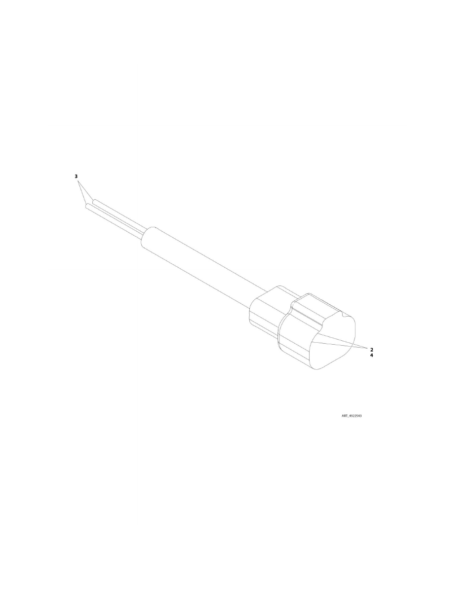 Figure 8-30. lift down harness - lower | JLG M4069 Parts Manual User Manual | Page 300 / 364