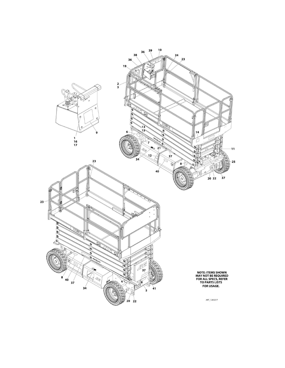 JLG M4069 Parts Manual User Manual | Page 336 / 364