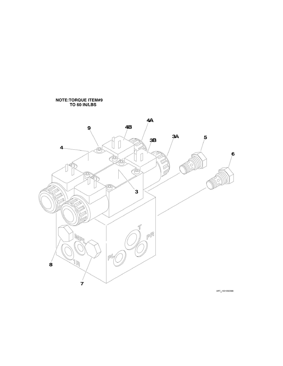 Figure 1-14. drive valve assembly - 4wd only | JLG M4069 Parts Manual User Manual | Page 40 / 364