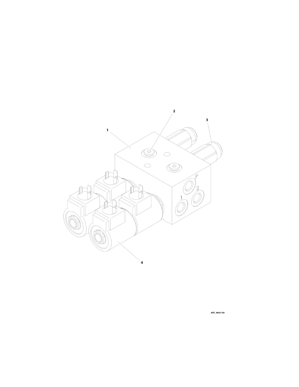 Figure 1-20. leveling jack control valve assembly | JLG M4069 Parts Manual User Manual | Page 52 / 364