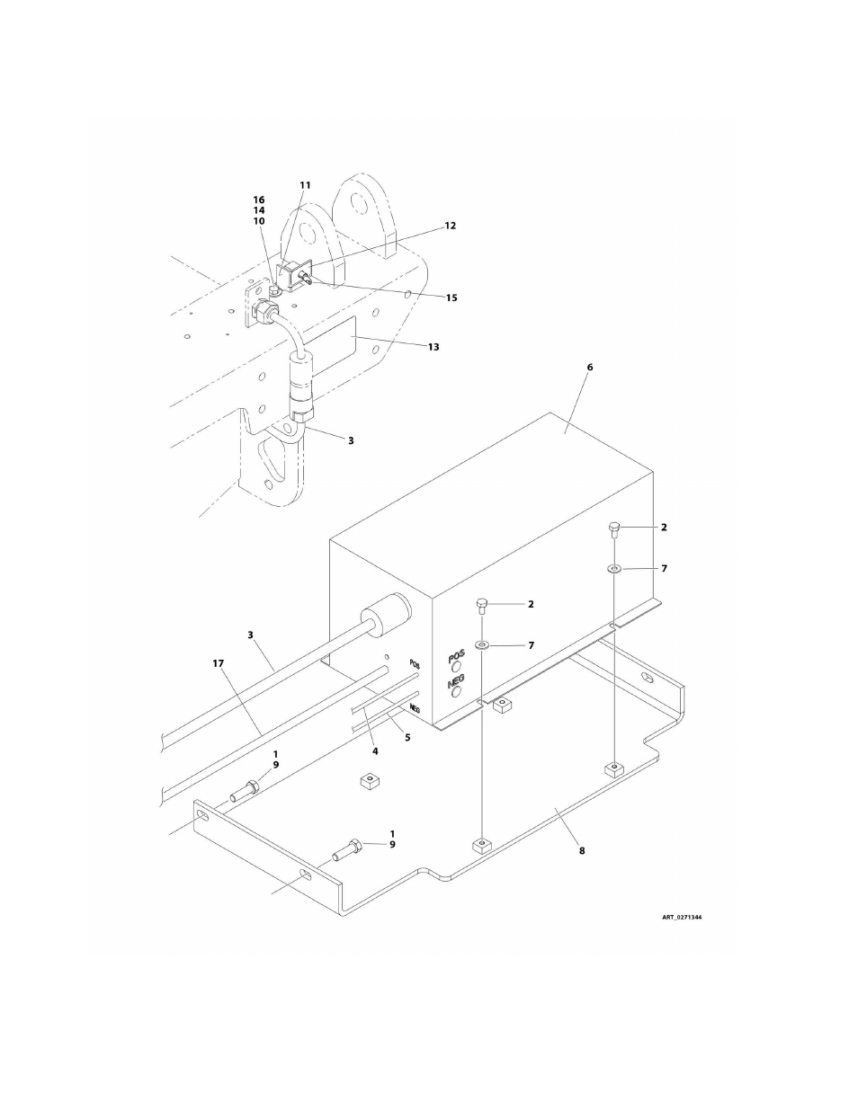 Figure 1-29. inverter installation - optional | JLG M4069 Parts Manual User Manual | Page 70 / 364