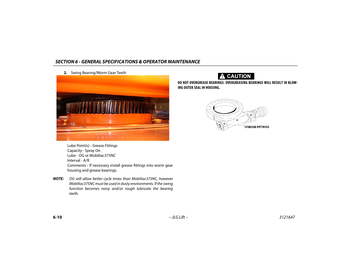 JLG M450 Operator Manual User Manual | Page 90 / 106