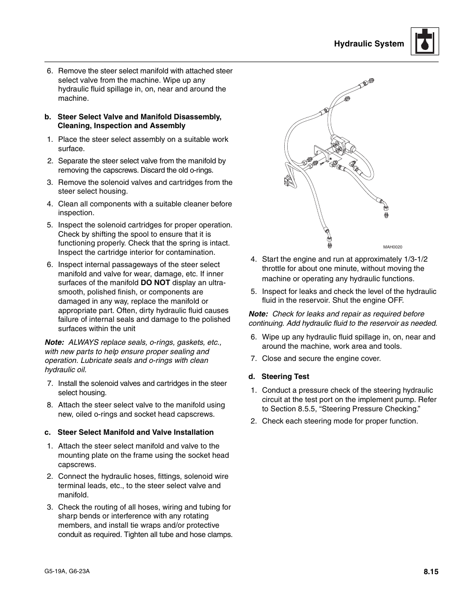 JLG G6-23A Service Manual User Manual | Page 85 / 122