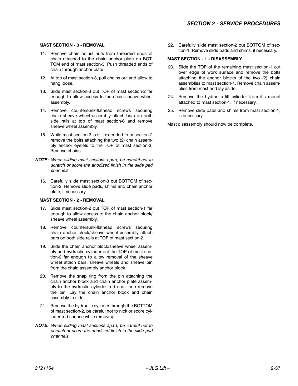 JLG 19BD Service Manual User Manual | Page 59 / 86