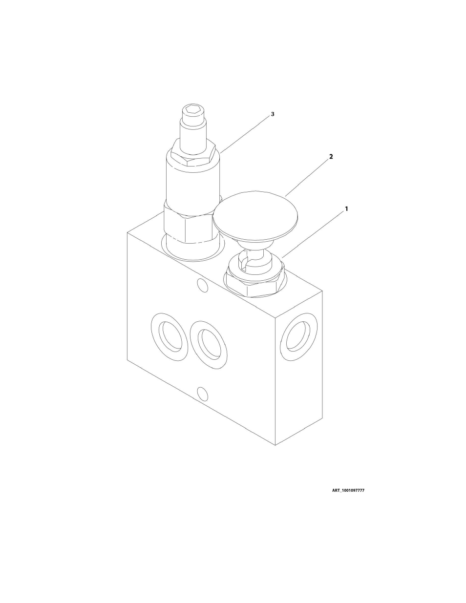 Figure 2-5. releveling valve assembly | JLG M400 Parts Manual User Manual | Page 128 / 502