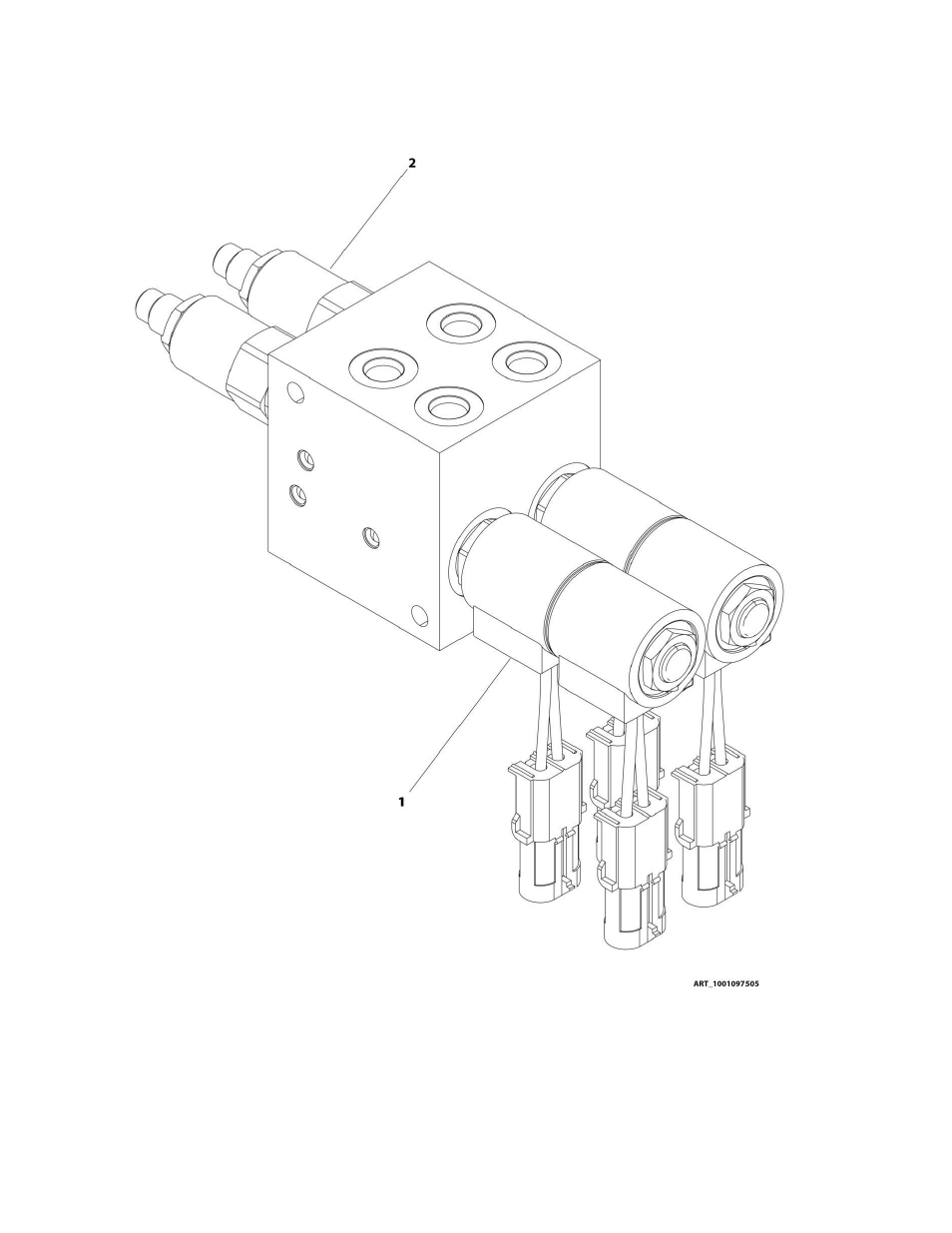 Figure 2-6. jib vlave assembly | JLG M400 Parts Manual User Manual | Page 130 / 502