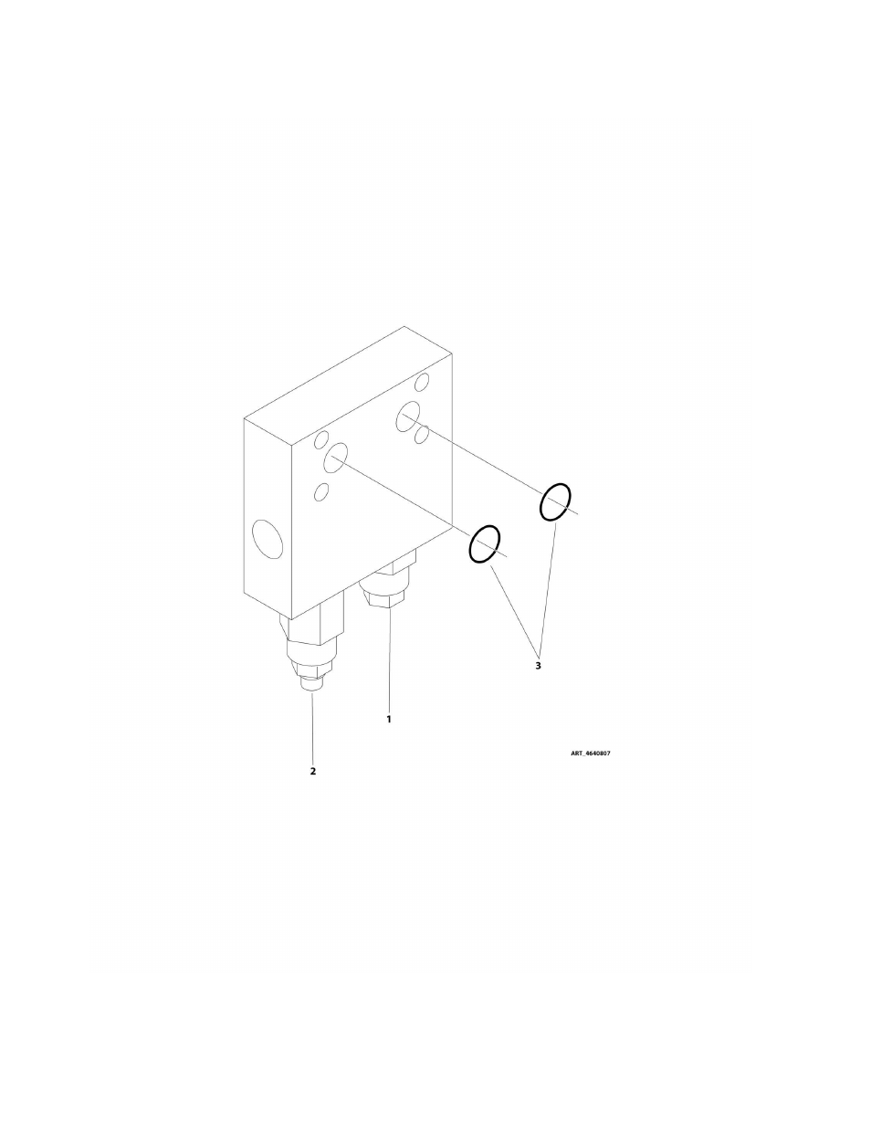 Figure 6-15. counterbalance valve assembly | JLG M400 Parts Manual User Manual | Page 304 / 502