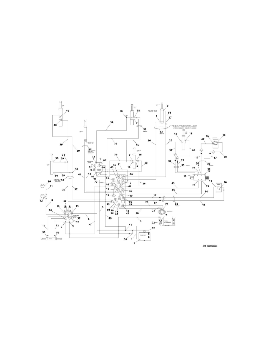 Figure 7-2. hydraulic diagram - e400ajp - e400ajpn | JLG M400 Parts Manual User Manual | Page 312 / 502