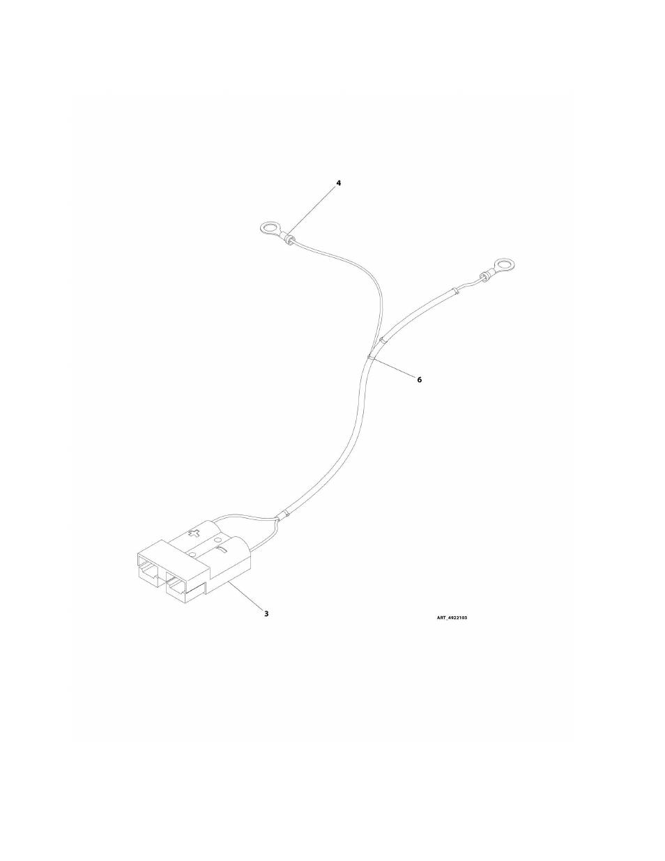 Figure 8-2. battery charger harness | JLG M400 Parts Manual User Manual | Page 324 / 502