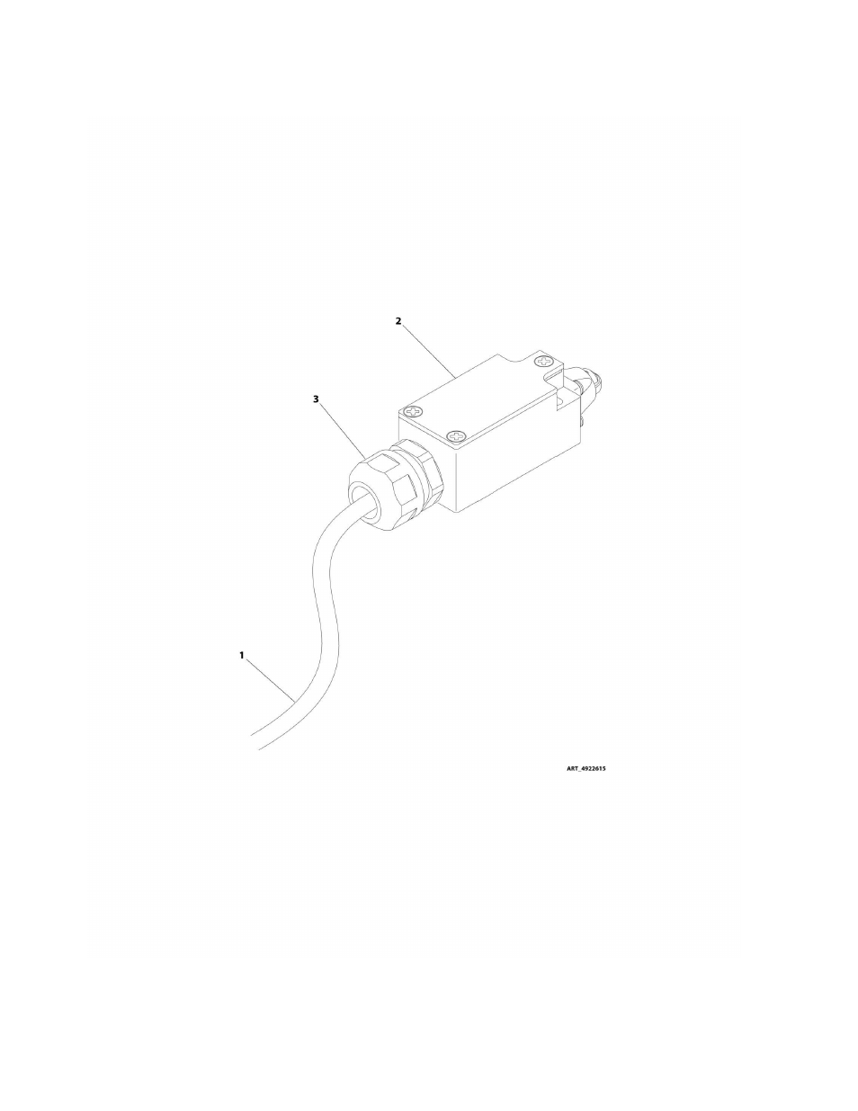 Figure 8-25. boom limit switch harness - upper | JLG M400 Parts Manual User Manual | Page 370 / 502