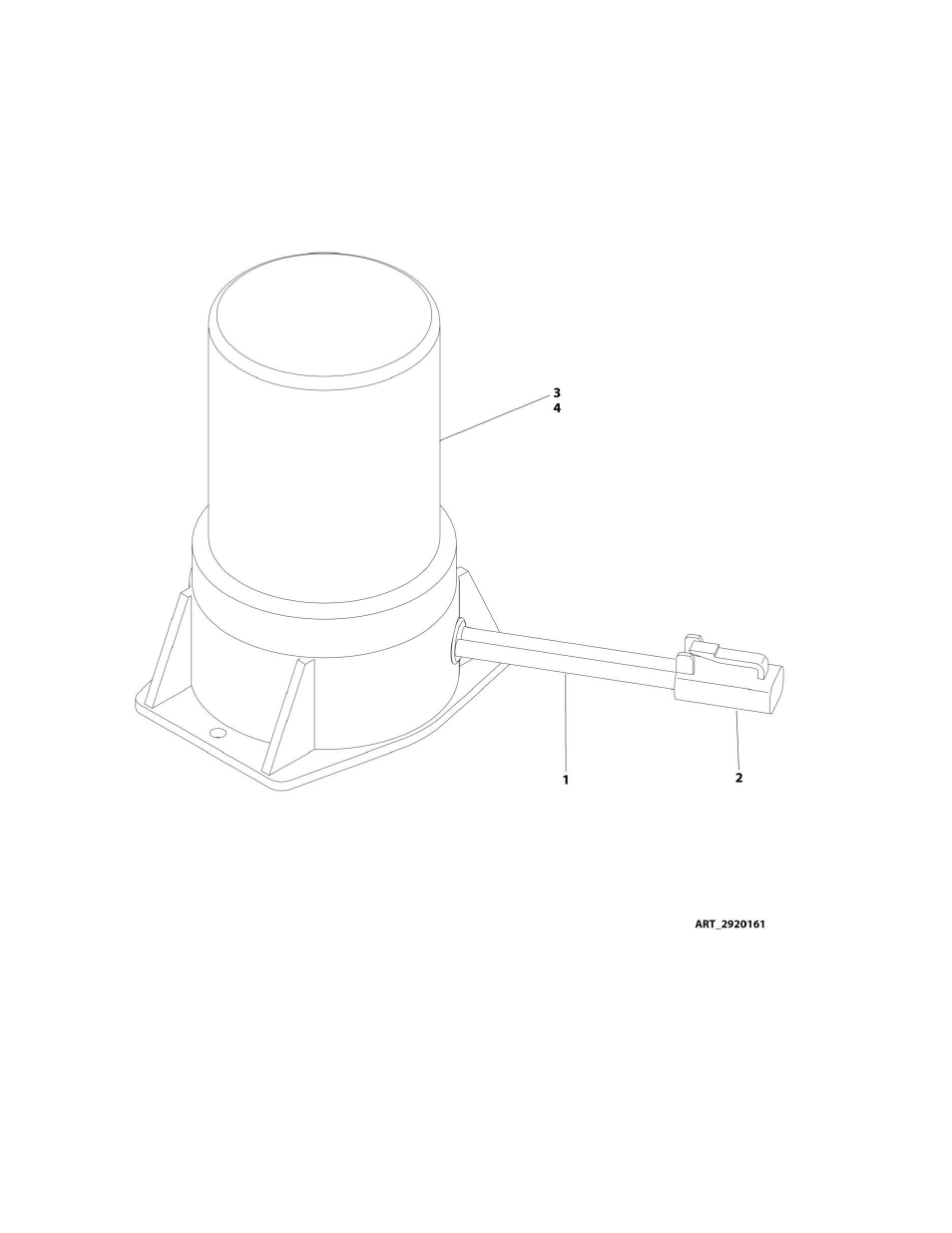 Figure 8-57. strobe light - amber - harness | JLG M400 Parts Manual User Manual | Page 434 / 502