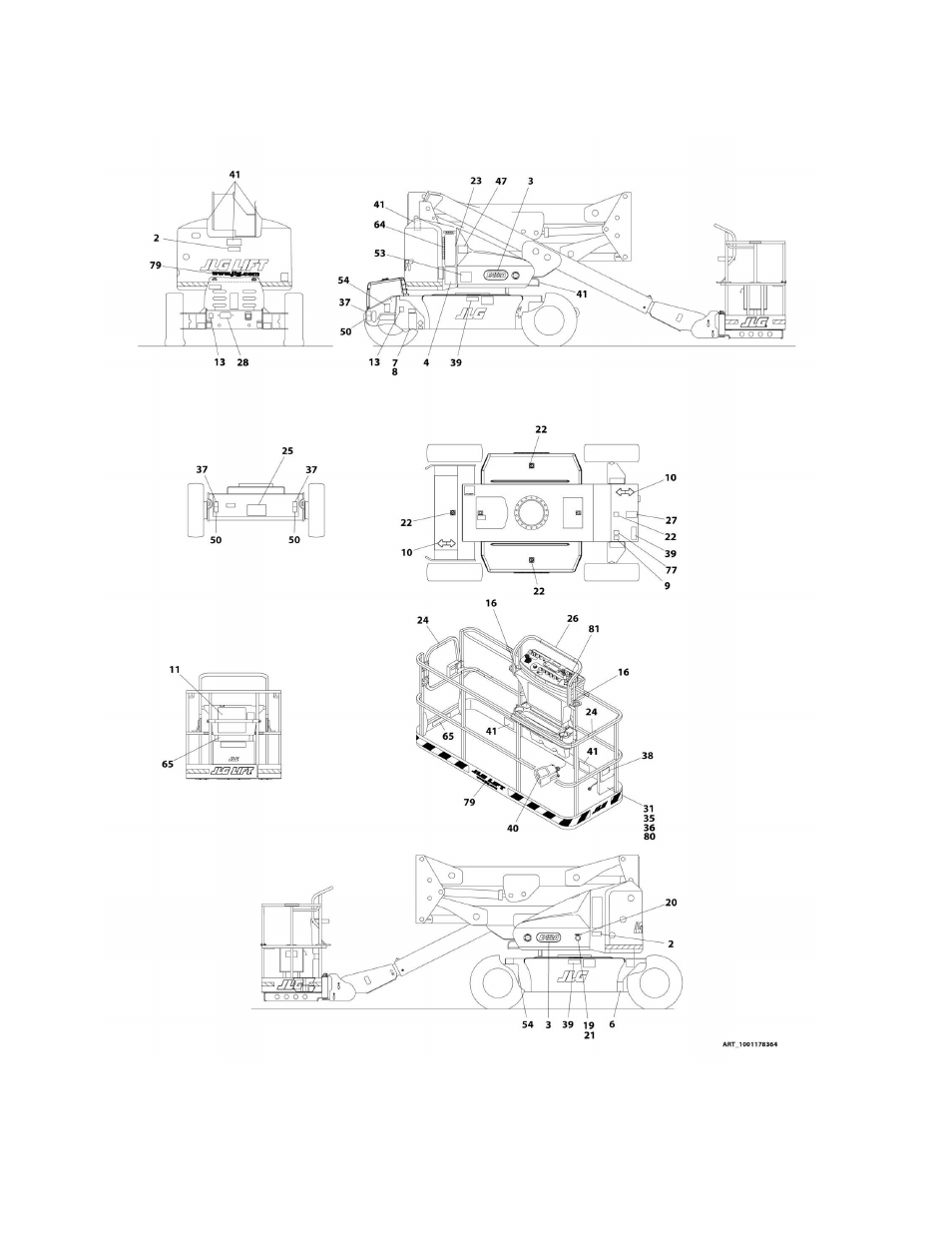 JLG M400 Parts Manual User Manual | Page 454 / 502