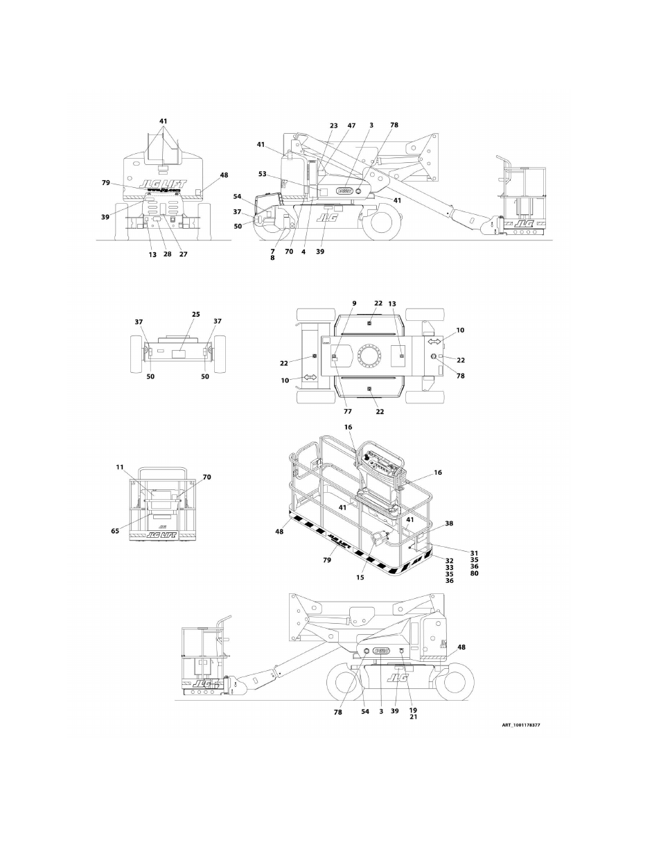 JLG M400 Parts Manual User Manual | Page 460 / 502