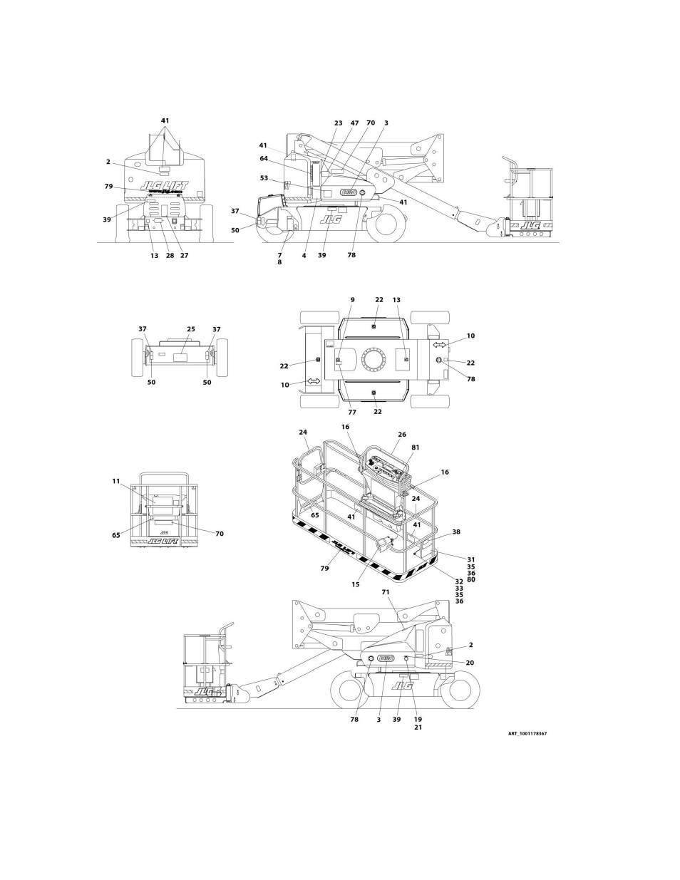 JLG M400 Parts Manual User Manual | Page 472 / 502