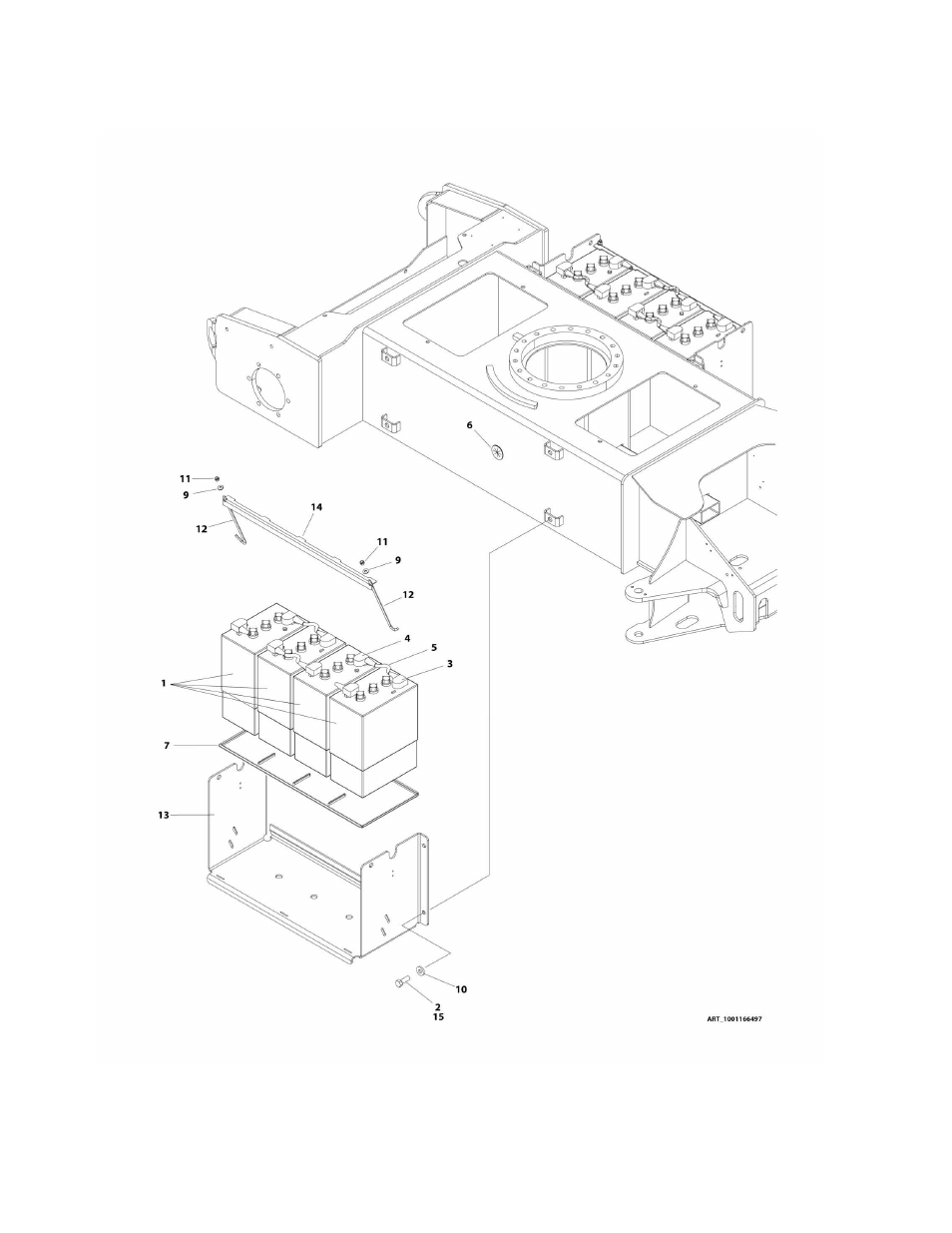 Figure 1-31. battery box installation | JLG M400 Parts Manual User Manual | Page 80 / 502