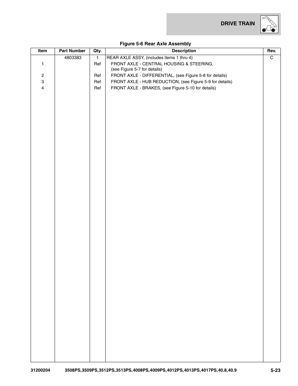 JLG 3508PS User Manual | Page 215 / 520