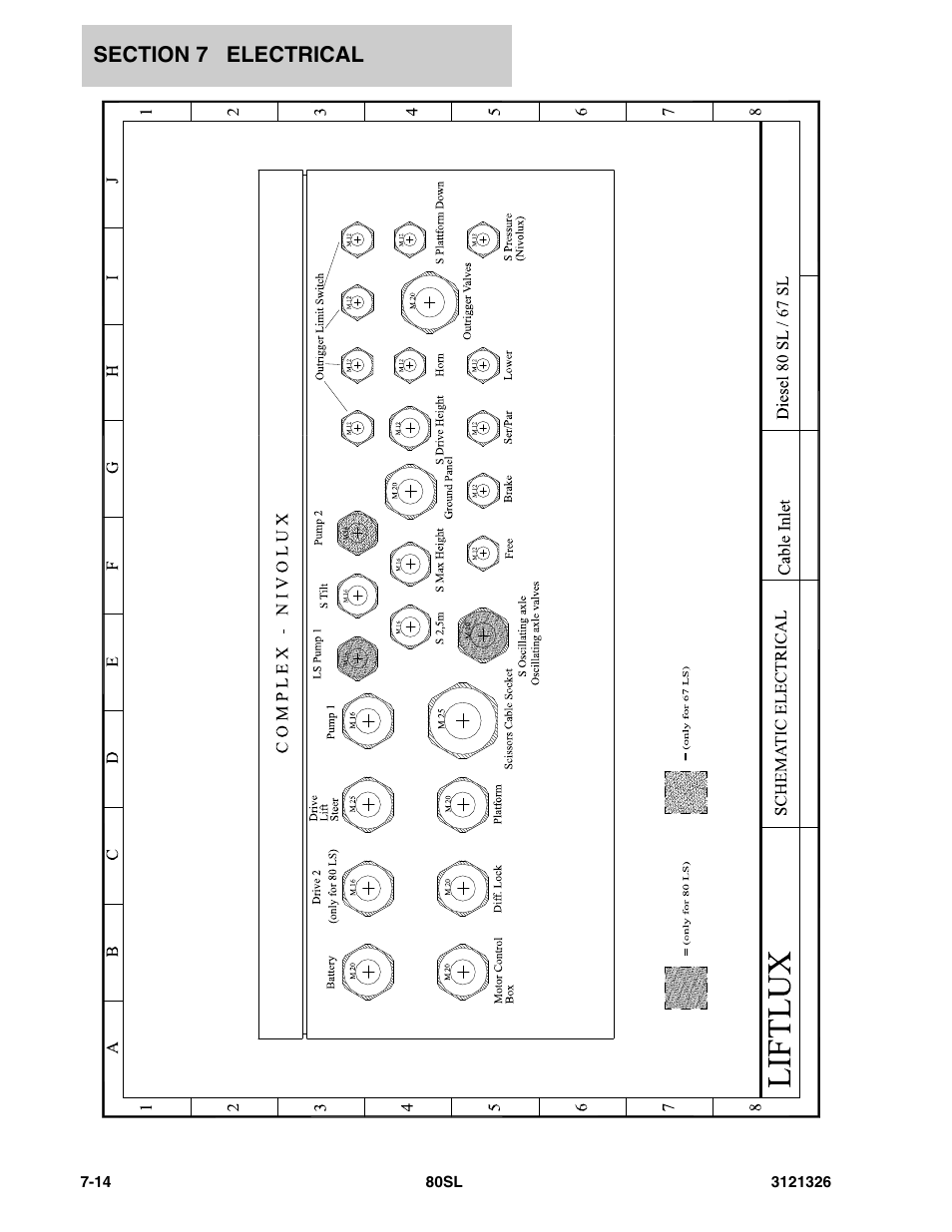 JLG 80SL Parts Manual User Manual | Page 116 / 144