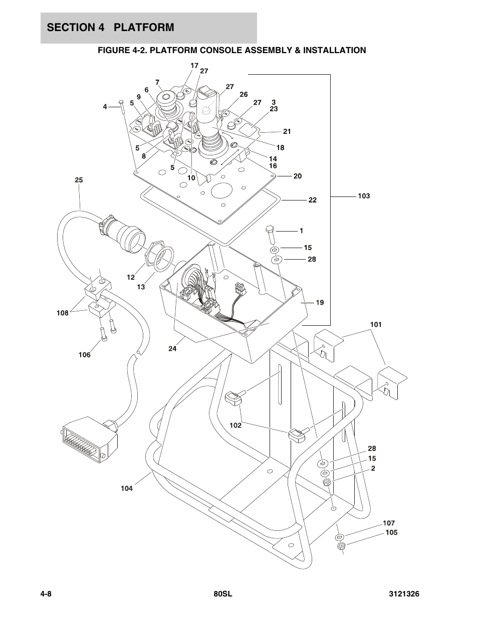 JLG 80SL Parts Manual User Manual | Page 68 / 144