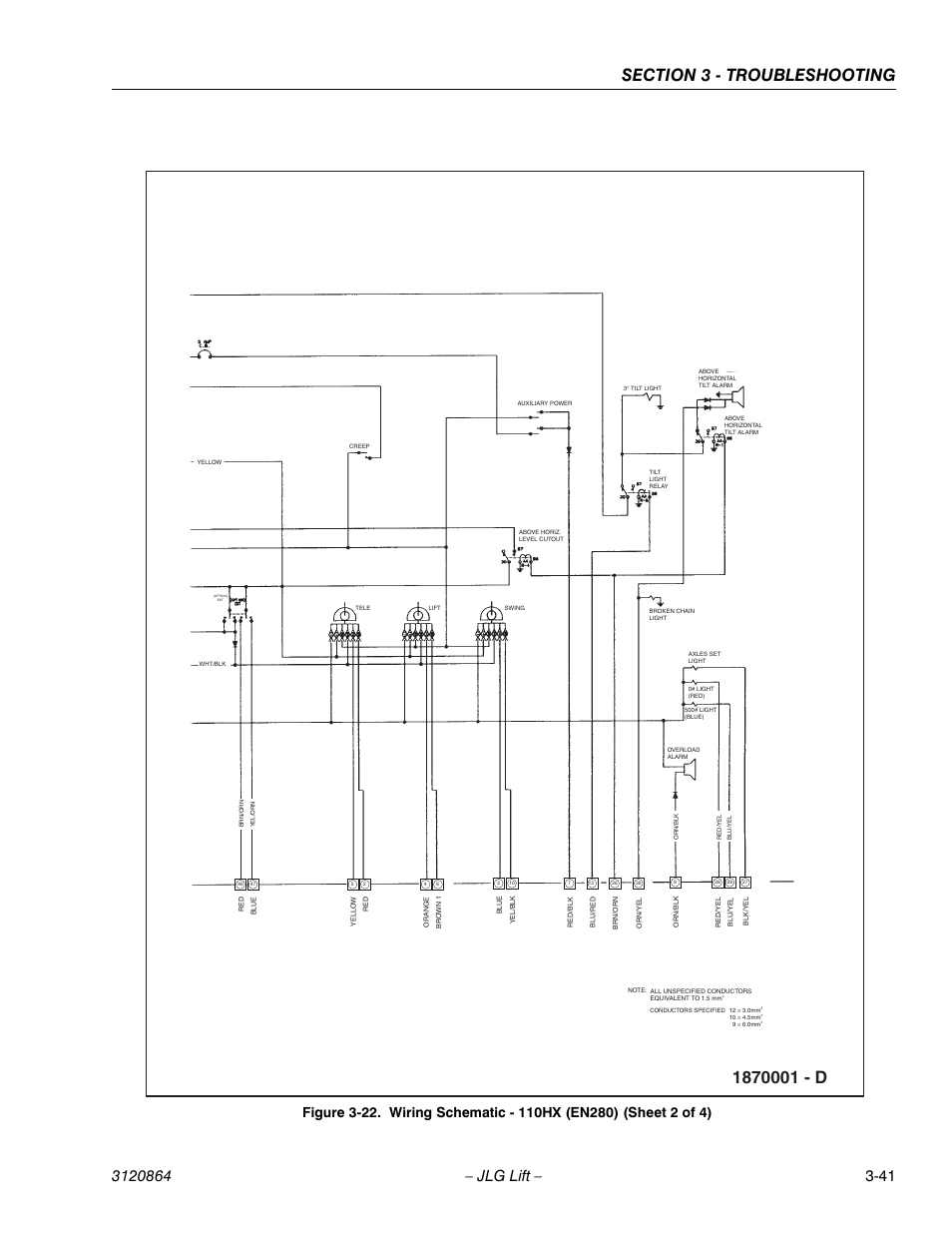 JLG 110HX Service Manual User Manual | Page 157 / 162