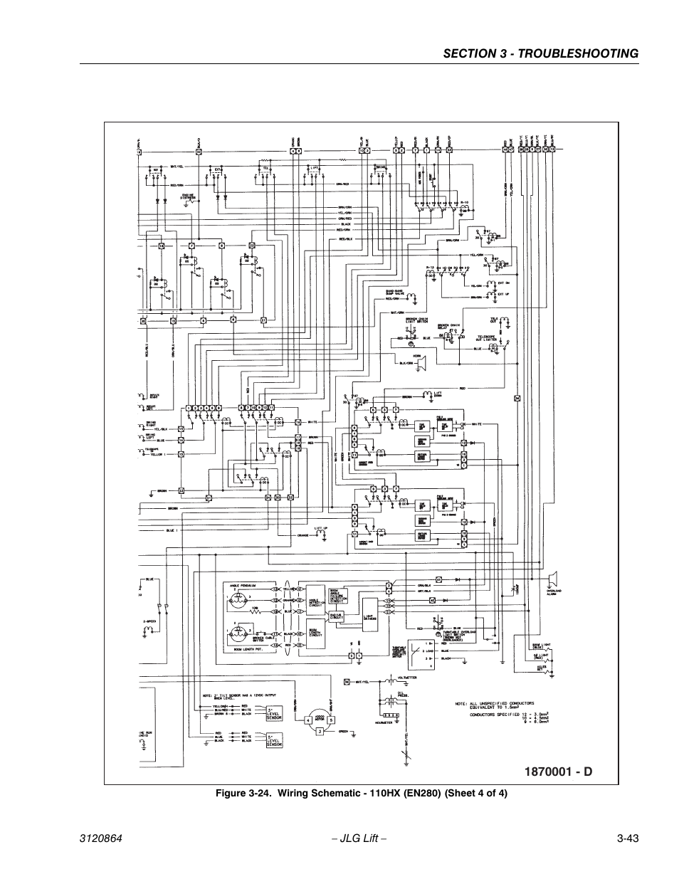 JLG 110HX Service Manual User Manual | Page 159 / 162