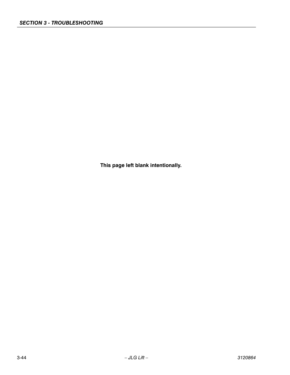 JLG 110HX Service Manual User Manual | Page 160 / 162