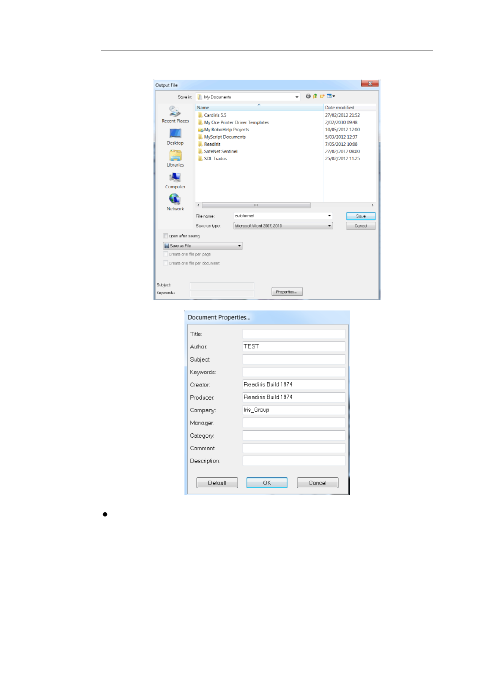I.R.I.S. Readiris 14 for Windows User Guide User Manual | Page 101 / 157