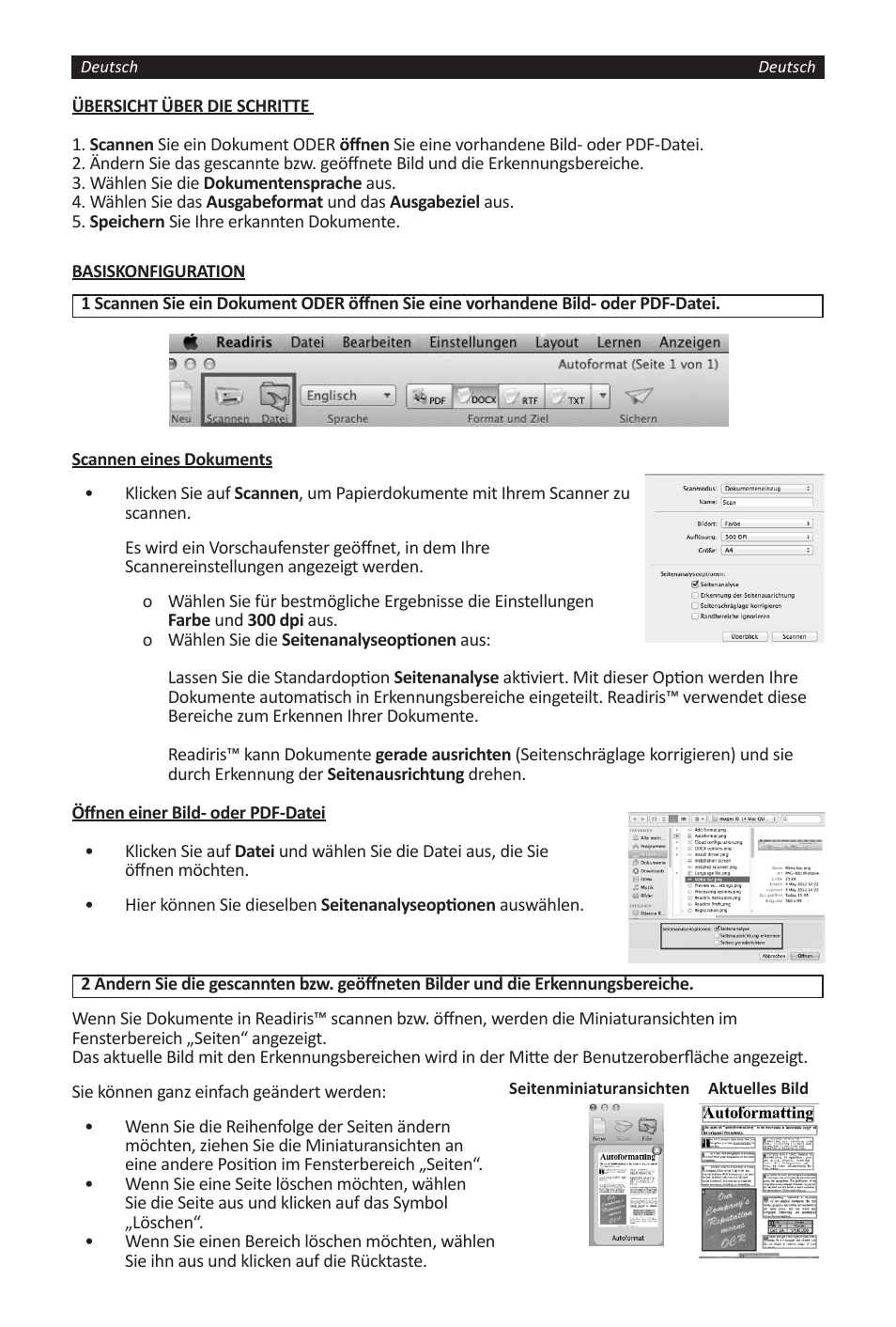 I.R.I.S. Readiris 14 for Windows for Mac Quick Start User Manual | Page 19 / 71
