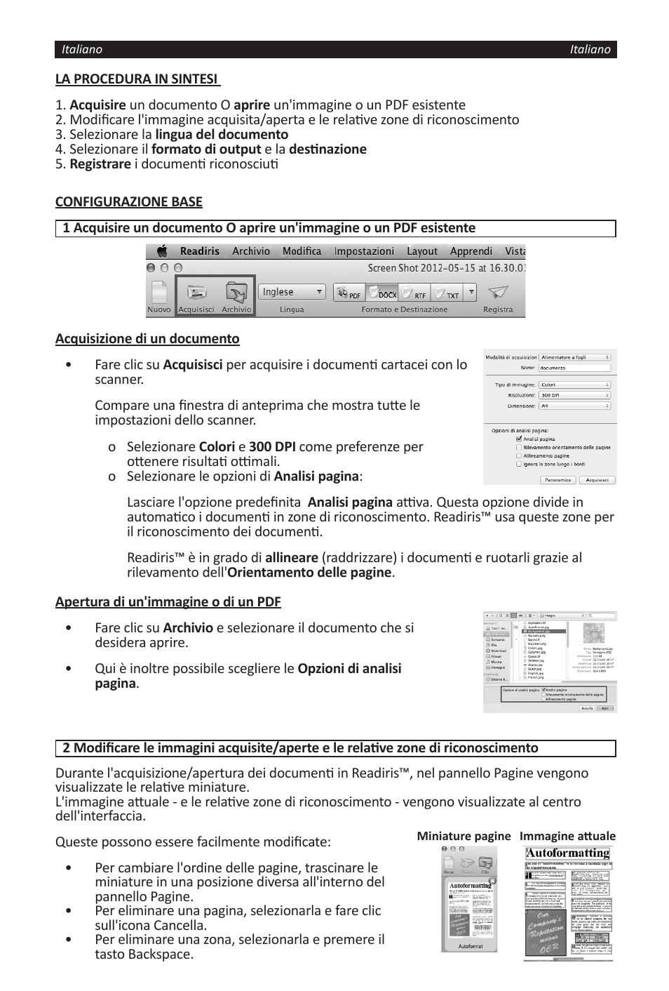 I.R.I.S. Readiris 14 for Windows for Mac Quick Start User Manual | Page 29 / 71