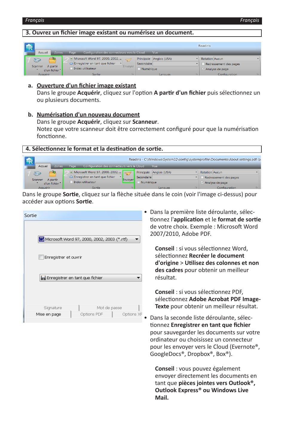 I.R.I.S. Readiris 14 for Windows for Windows Quick Start User Manual | Page 11 / 85