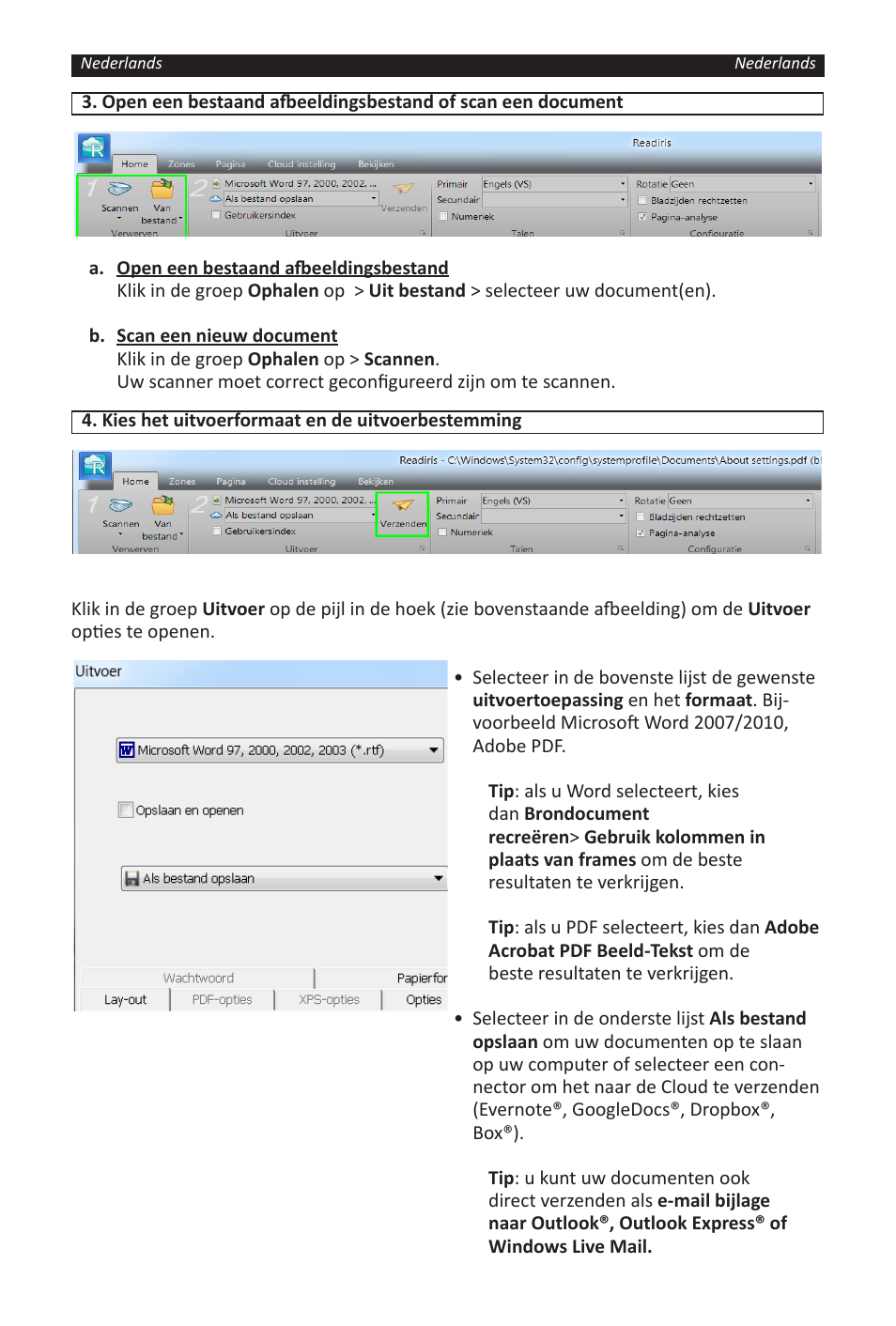 I.R.I.S. Readiris 14 for Windows for Windows Quick Start User Manual | Page 17 / 85