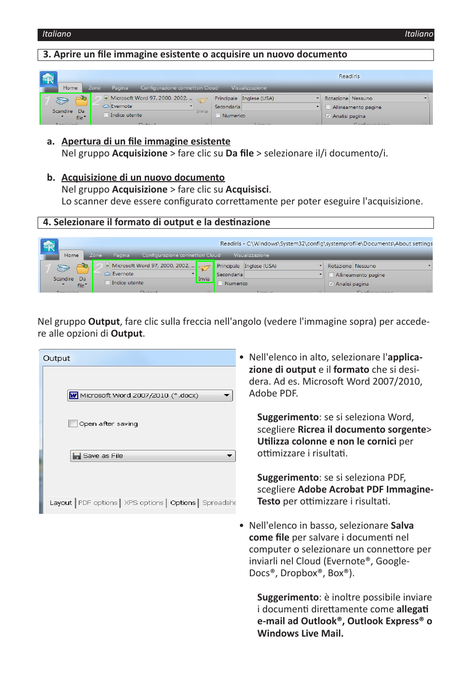 I.R.I.S. Readiris 14 for Windows for Windows Quick Start User Manual | Page 35 / 85