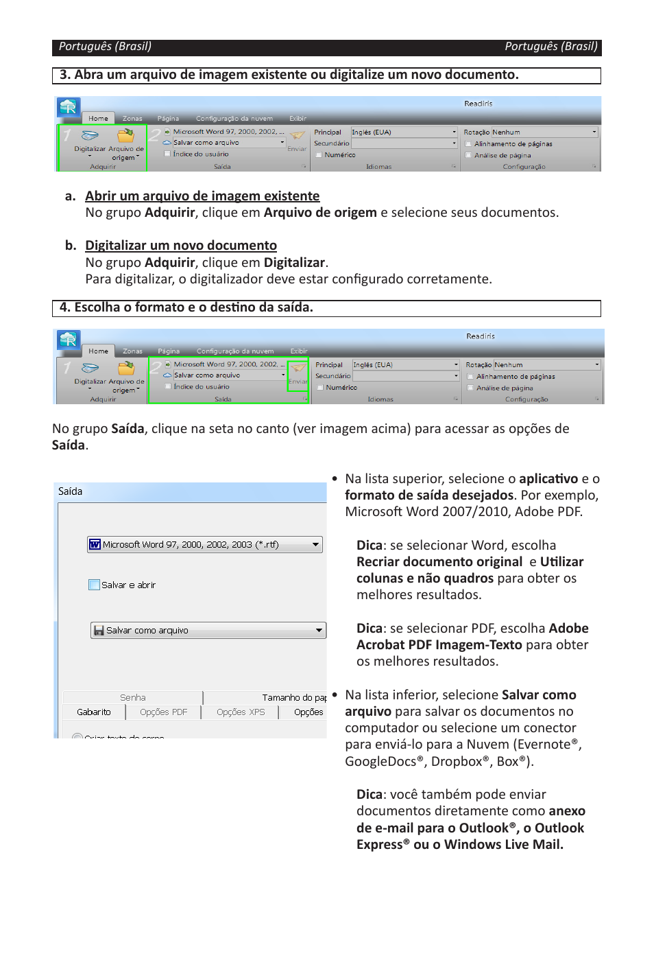 I.R.I.S. Readiris 14 for Windows for Windows Quick Start User Manual | Page 41 / 85