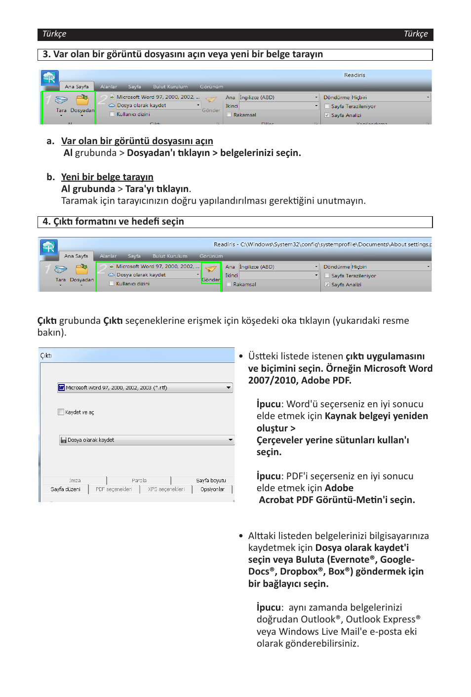 I.R.I.S. Readiris 14 for Windows for Windows Quick Start User Manual | Page 53 / 85