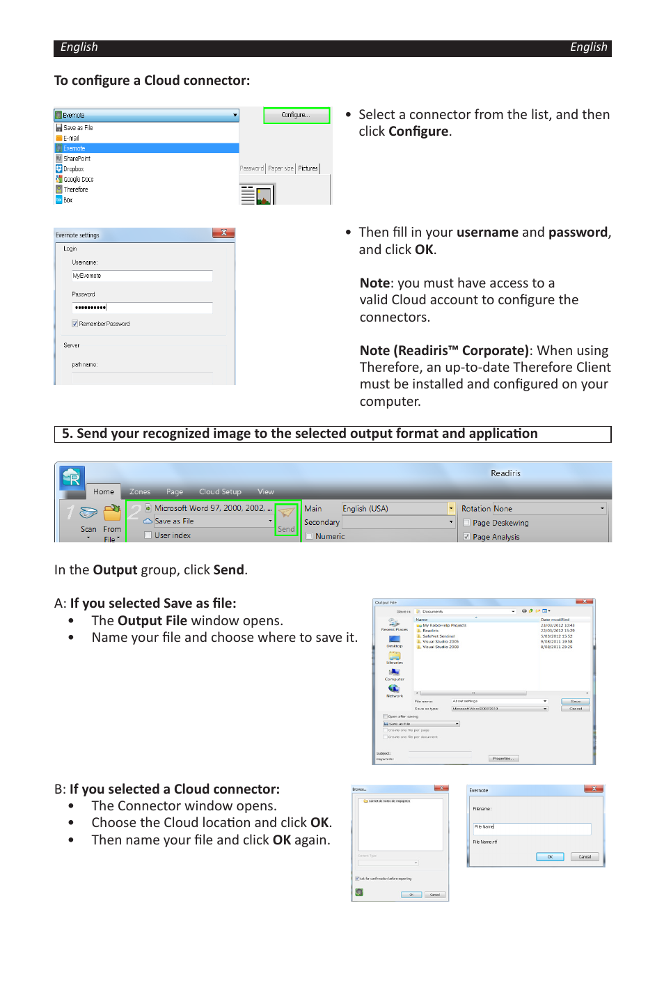 I.R.I.S. Readiris 14 for Windows for Windows Quick Start User Manual | Page 6 / 85