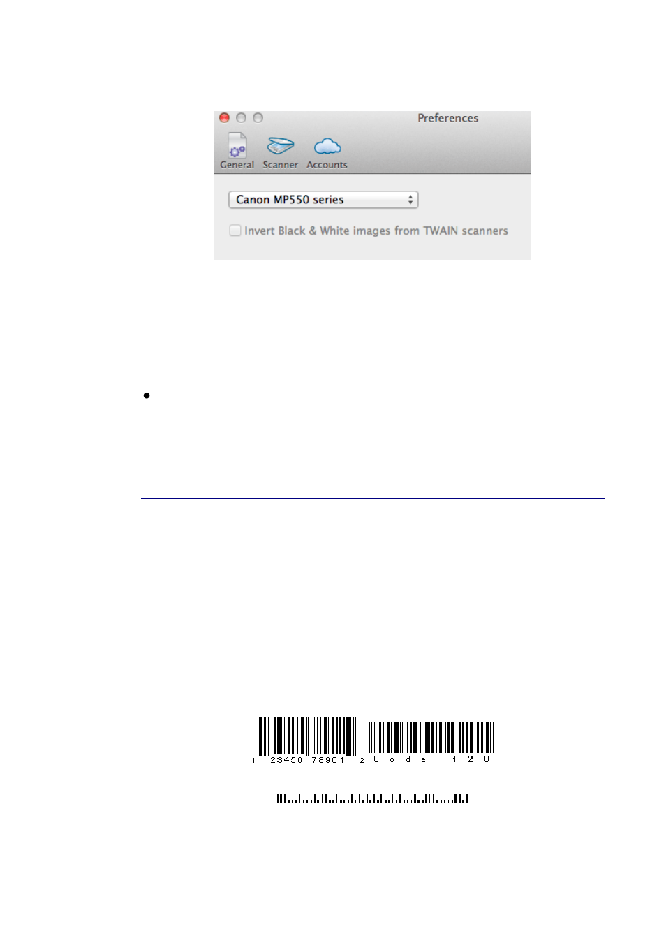 How to recognize barcodes | I.R.I.S. Readiris 14 for Mac User Guide User Manual | Page 122 / 139