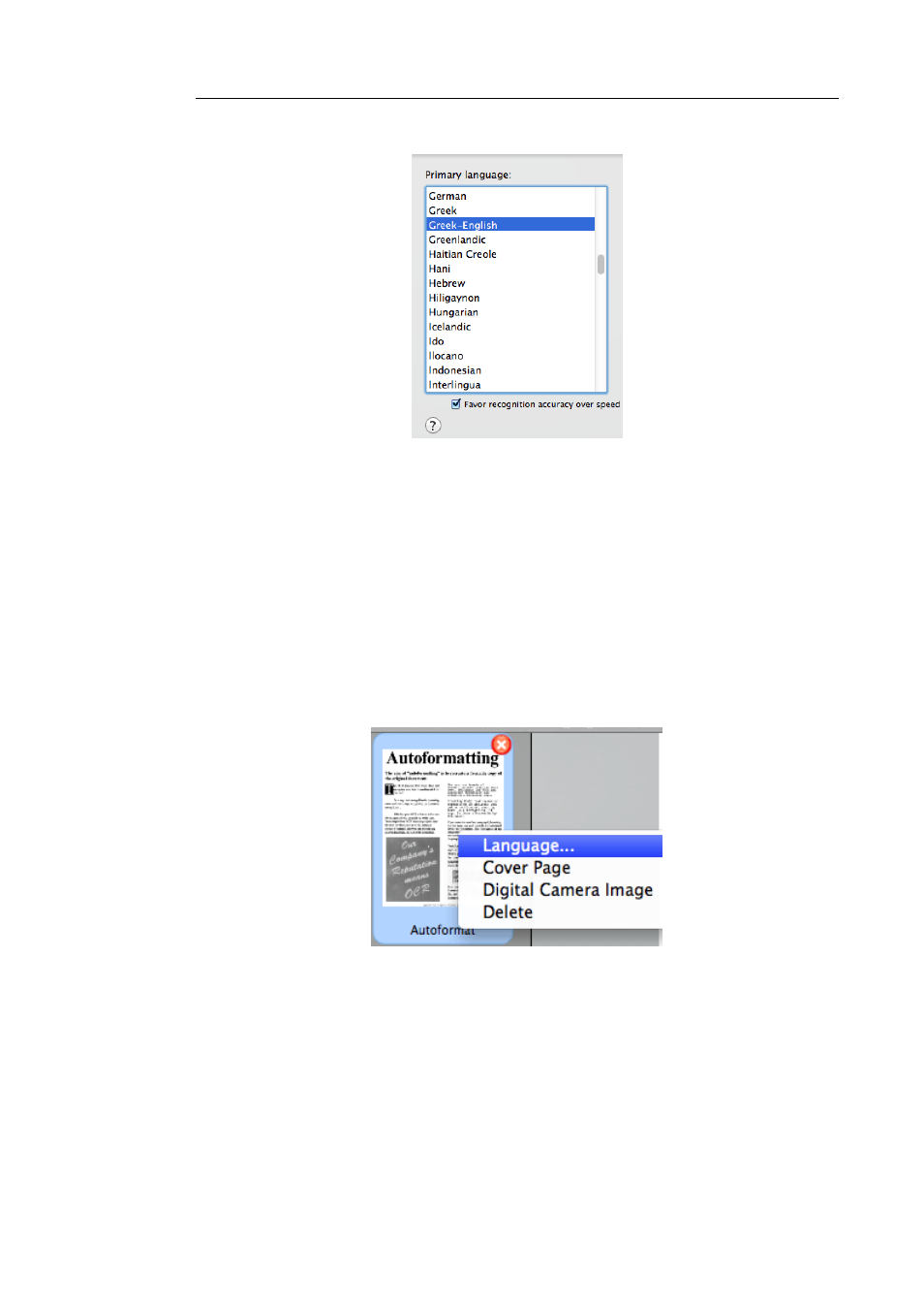 I.R.I.S. Readiris 14 for Mac User Guide User Manual | Page 55 / 139