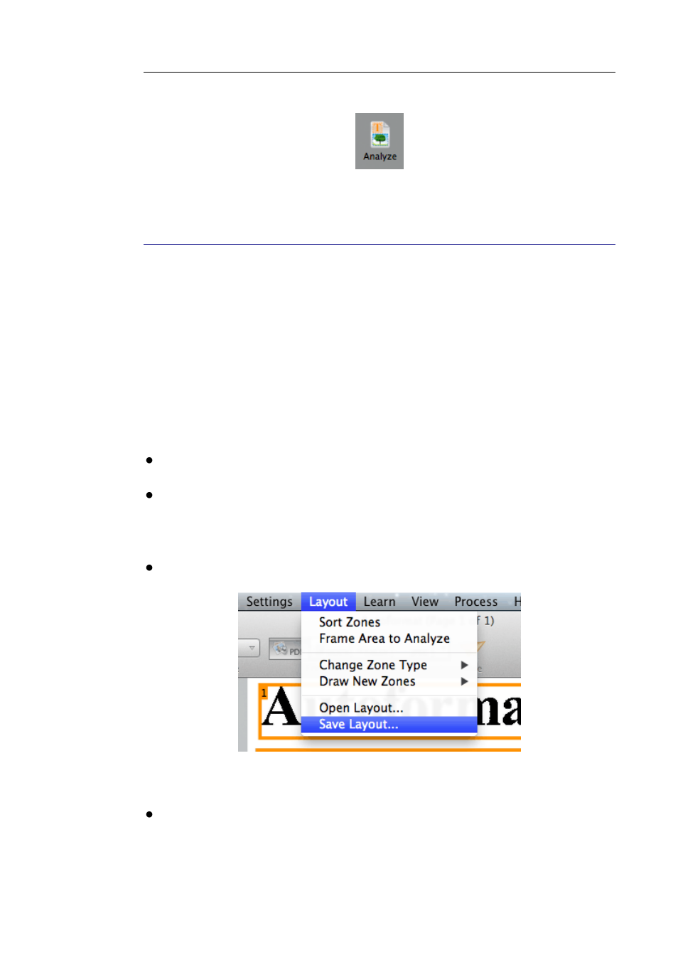 Using zoning templates | I.R.I.S. Readiris 14 for Mac User Guide User Manual | Page 83 / 139