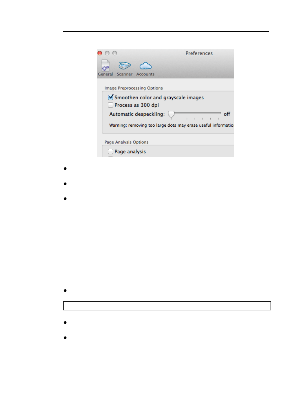 Manually copying the zoning layout | I.R.I.S. Readiris 14 for Mac User Guide User Manual | Page 84 / 139