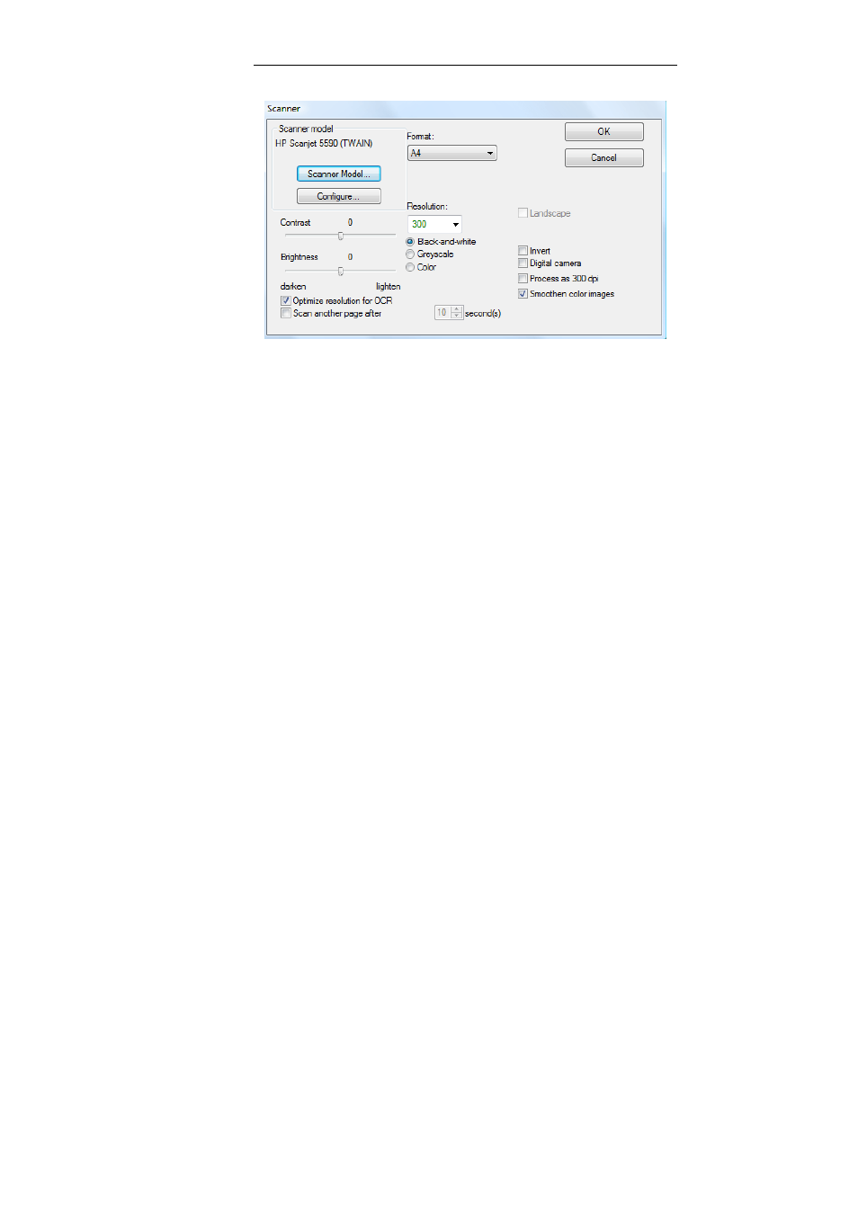 Format and resolution, Color mode, Contrast-brightness | Optimizing resolution for ocr | I.R.I.S. Readiris Pro 12 for Windows User Guide User Manual | Page 34 / 103