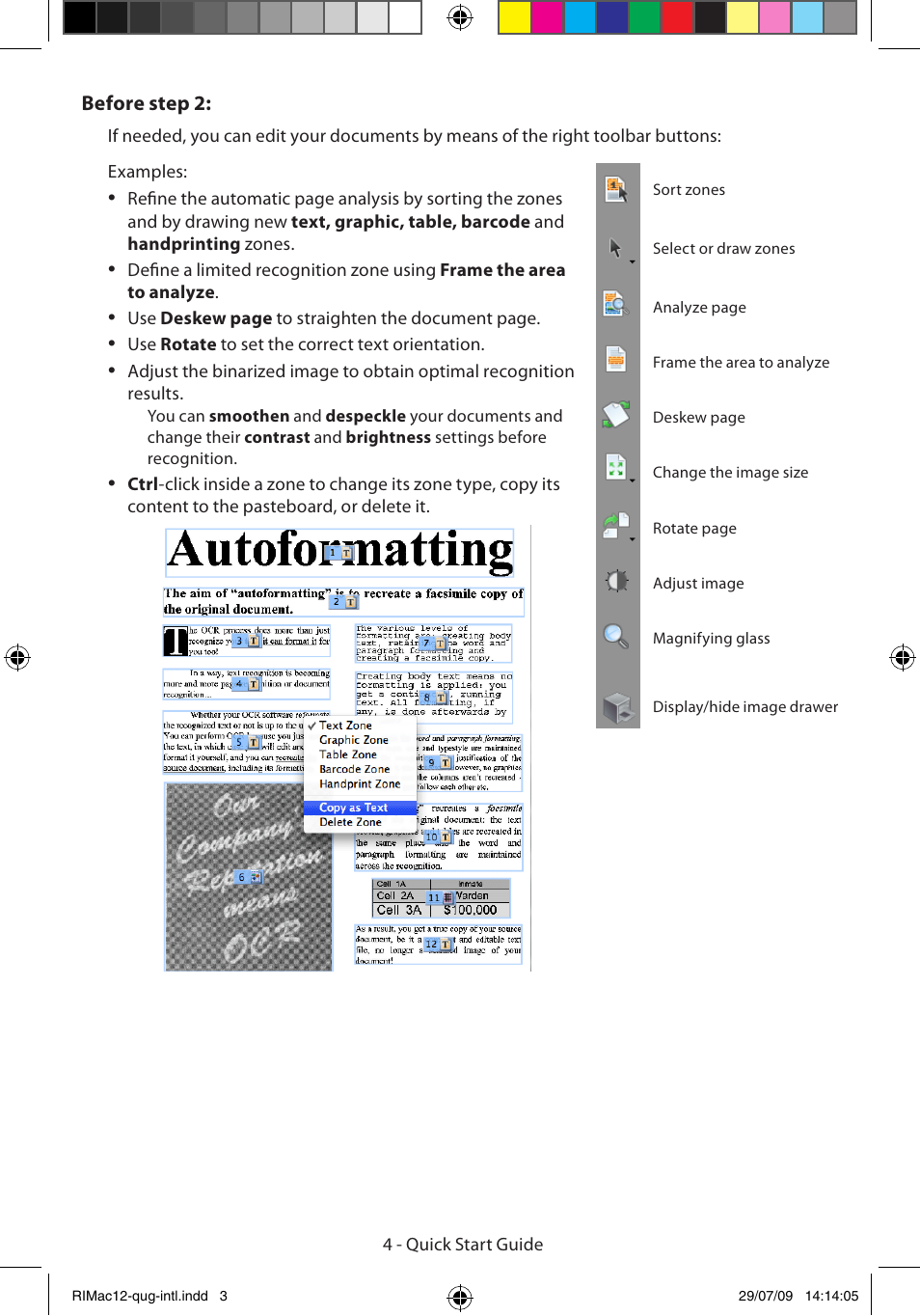 I.R.I.S. Readiris Corporate 12 for Mac Quick Start User Manual | Page 4 / 25