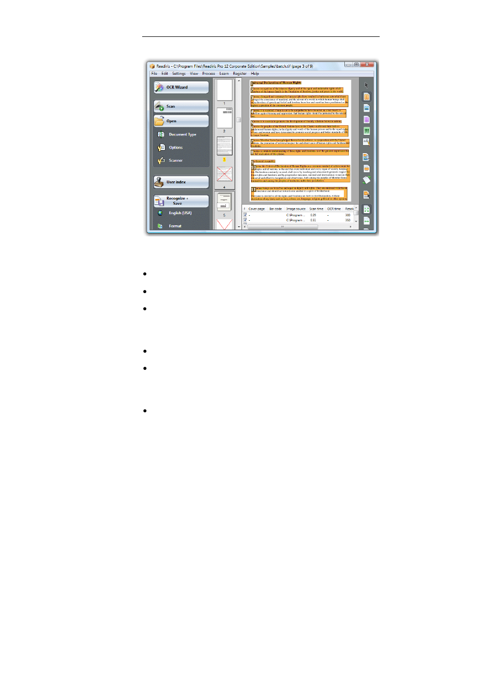 I.R.I.S. Readiris Corporate 12 for Windows User Guide User Manual | Page 103 / 130