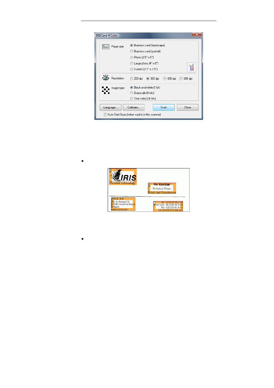 I.R.I.S. Readiris Corporate 12 for Windows User Guide User Manual | Page 125 / 130
