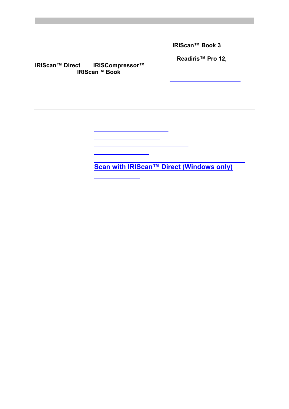 I.R.I.S. IRISCan Book 3 User Manual | 201 pages