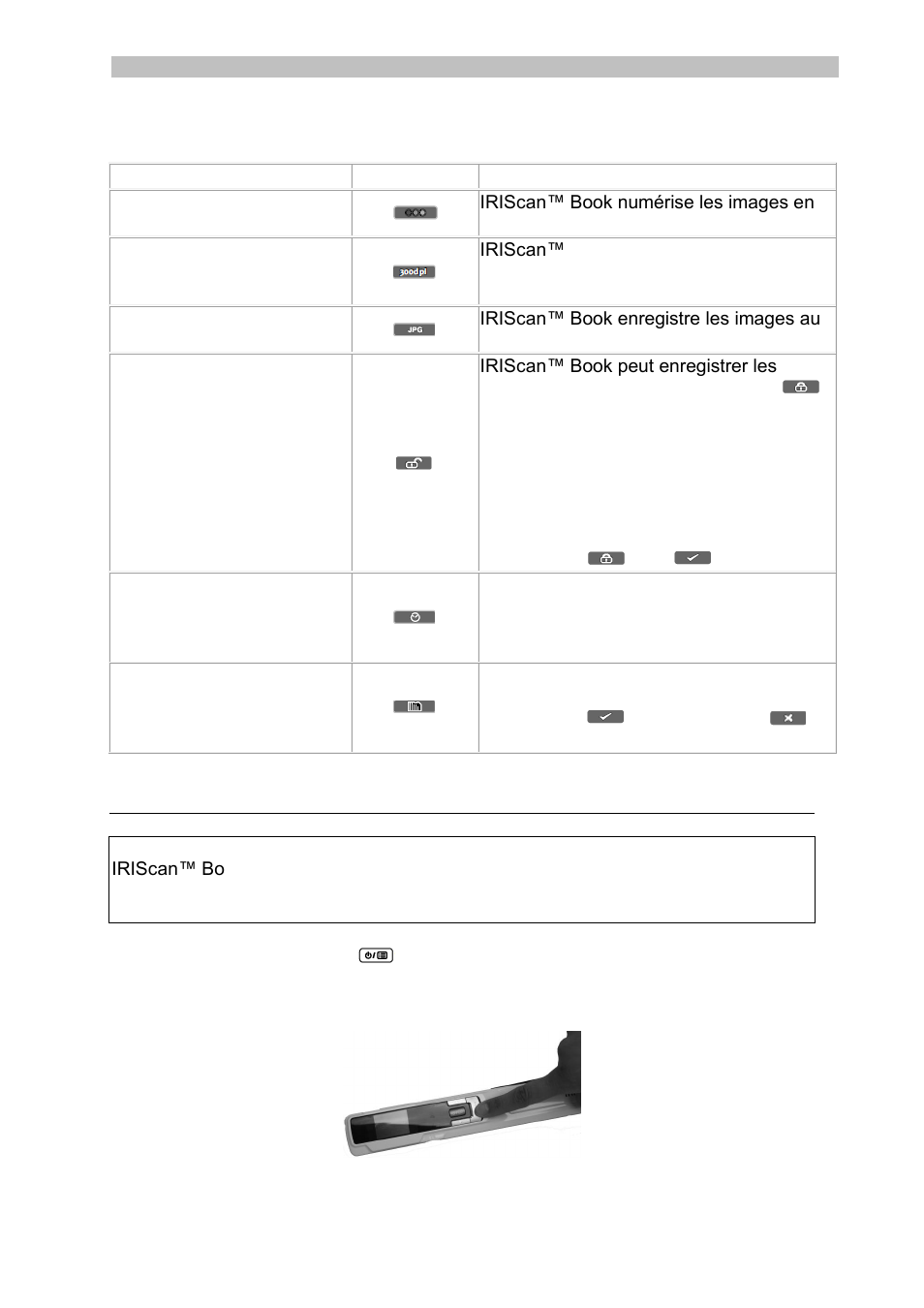 Présentation des paramètres du scanneur, Numérisation des documents | I.R.I.S. IRISCan Book 3 User Manual | Page 17 / 201