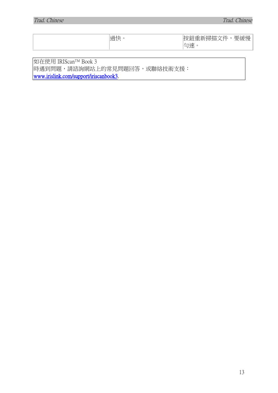 I.R.I.S. IRISCan Book 3 User Manual | Page 182 / 201