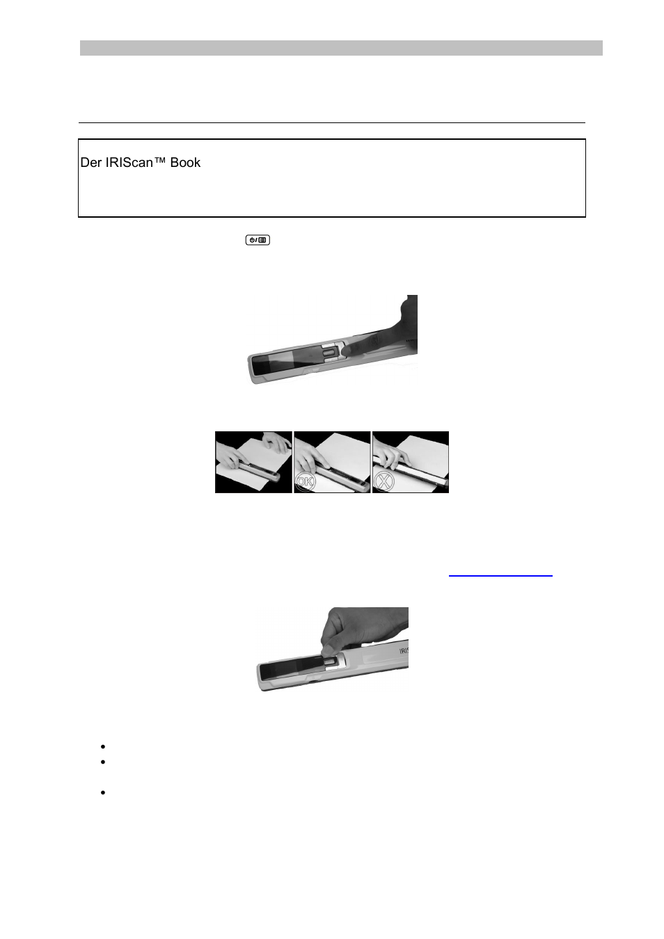 Scannen von dokumenten | I.R.I.S. IRISCan Book 3 User Manual | Page 44 / 201