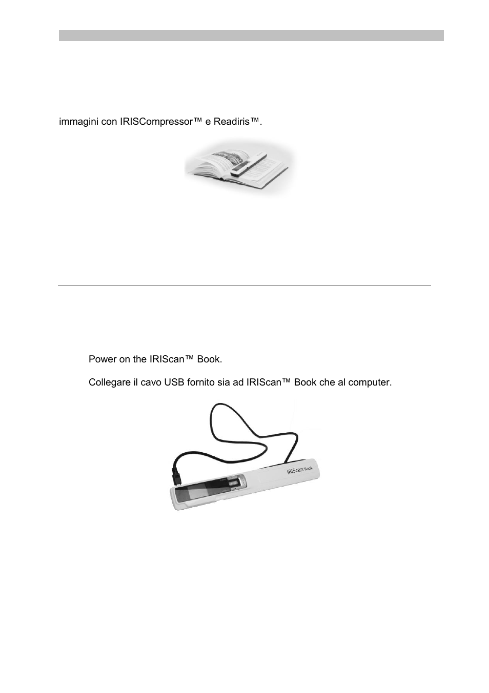 Trasferimento dei documenti al computer / tablet, Uso del cavo usb mini (windows e mac) | I.R.I.S. IRISCan Book 3 User Manual | Page 71 / 201