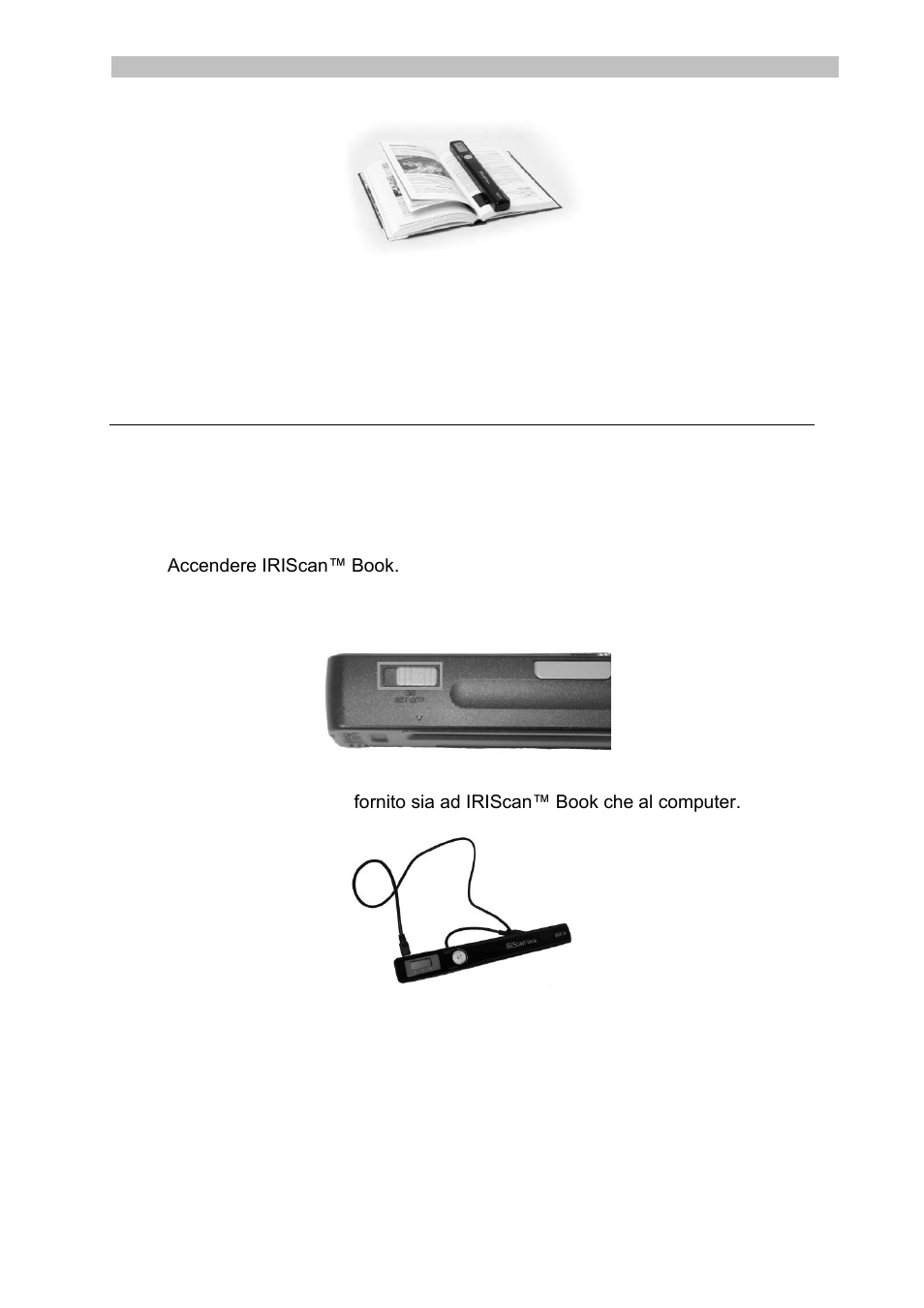 Trasferimento dei documenti al computer / tablet, Uso del cavo usb mini (windows e mac) | I.R.I.S. IRISCan Book Executive User Manual | Page 104 / 312