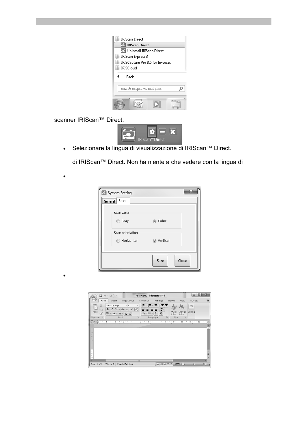 I.R.I.S. IRISCan Book Executive User Manual | Page 112 / 312