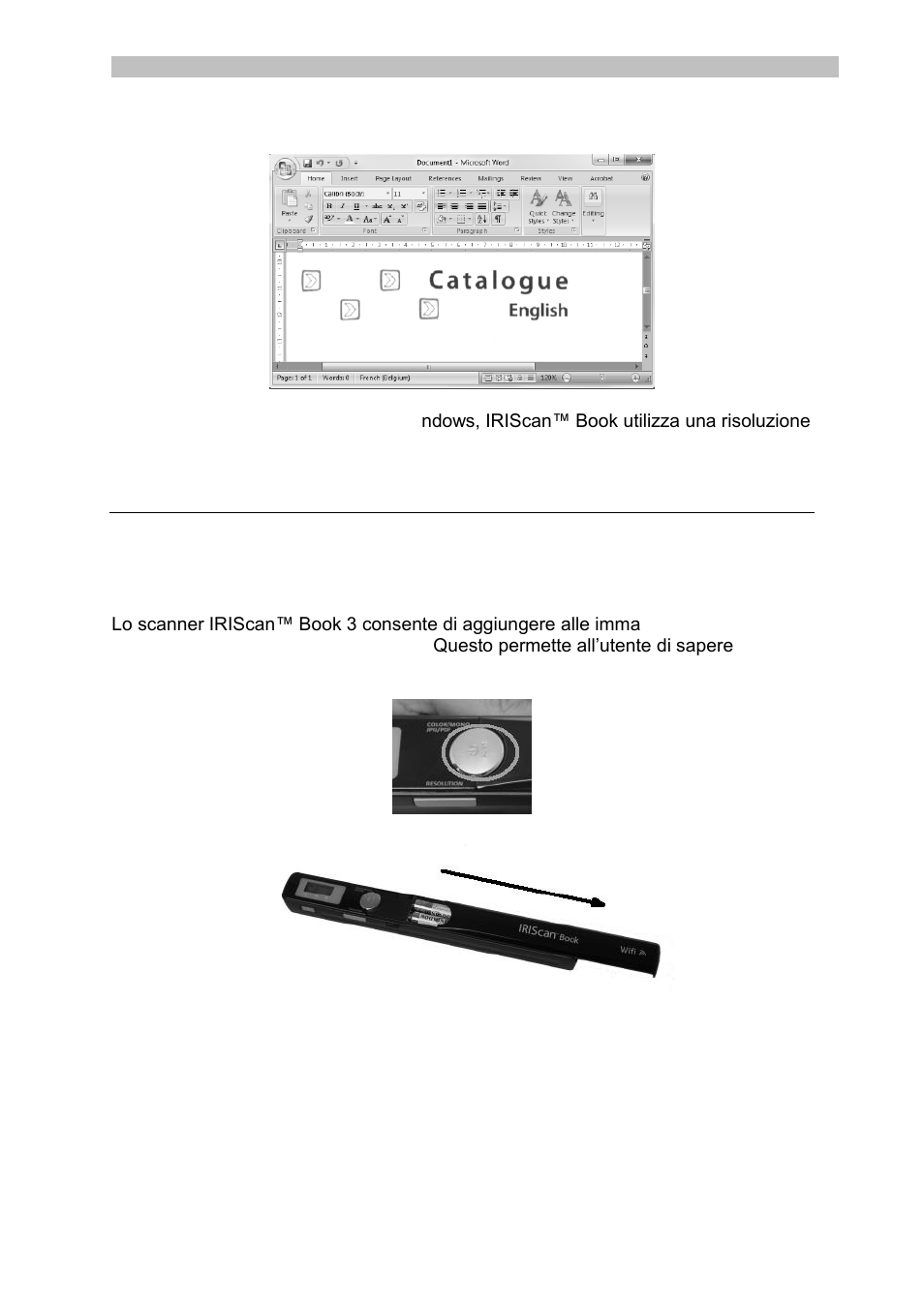 Suggerimenti | I.R.I.S. IRISCan Book Executive User Manual | Page 113 / 312